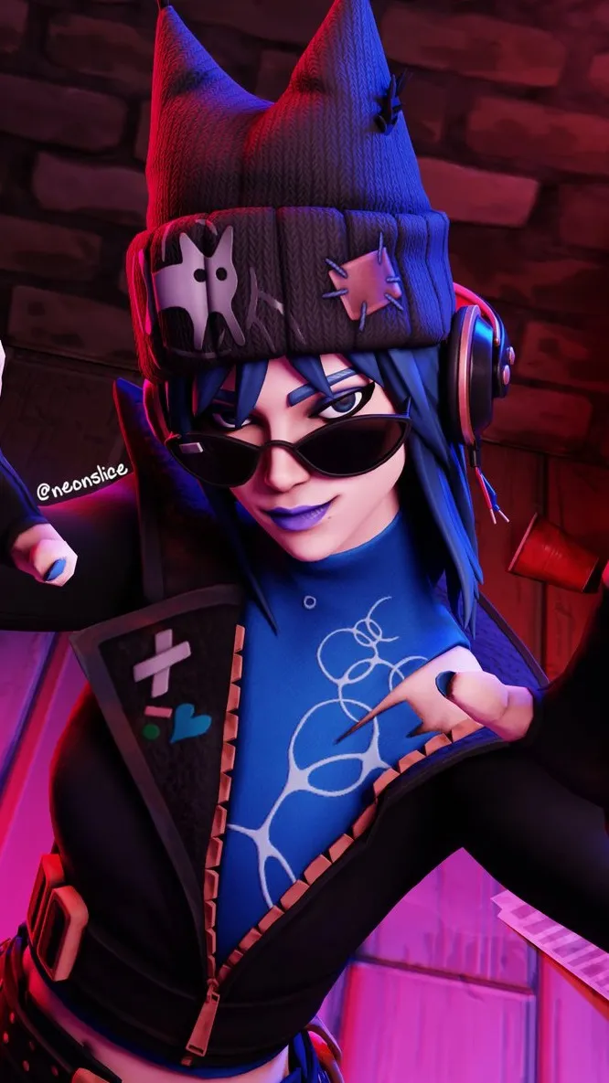 ai character: 💙~Hope~🐈‍⬛🐾 background