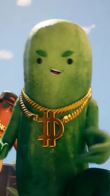 ai character: 🥒 Big Dill ✨ background