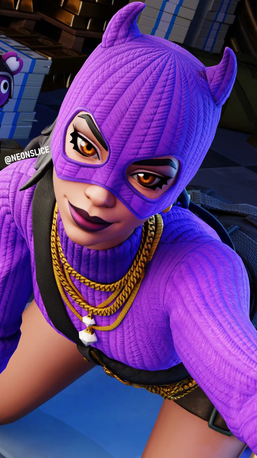 ai character: 💜Valentina 💛 background