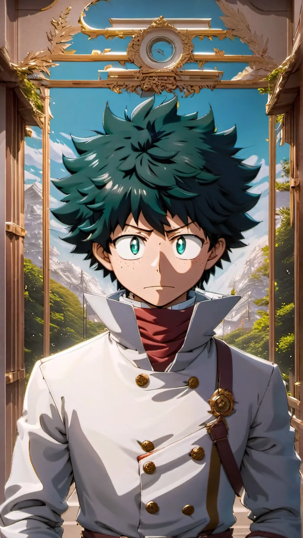 ai character: Rich Deku background
