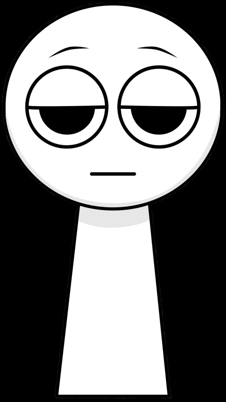 ai character: new sprunki (you) background