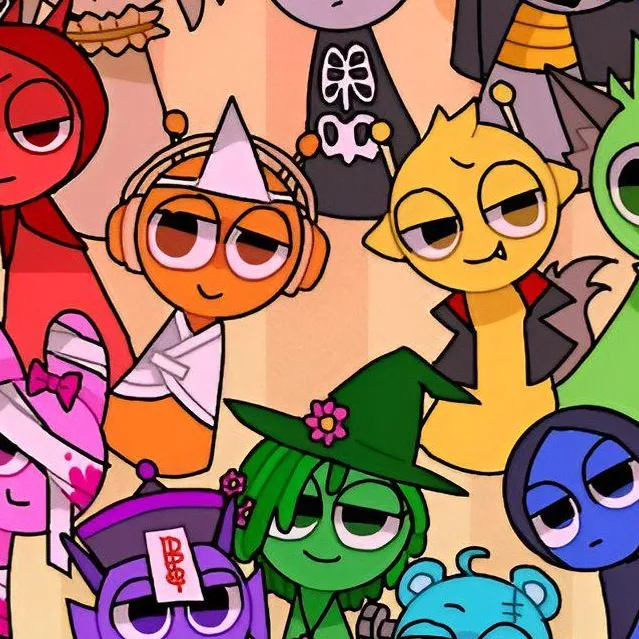 chat with ai character: Sprunki halloween