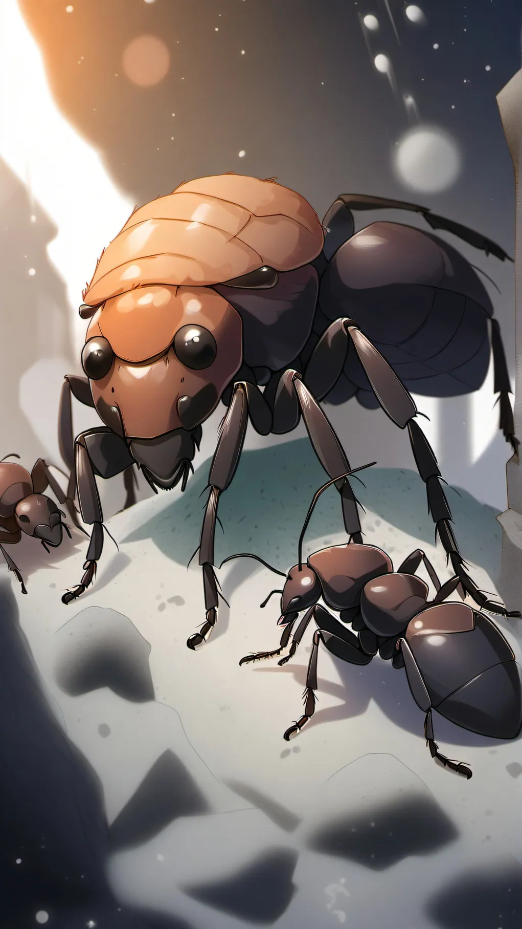 ai character: your ant colony background