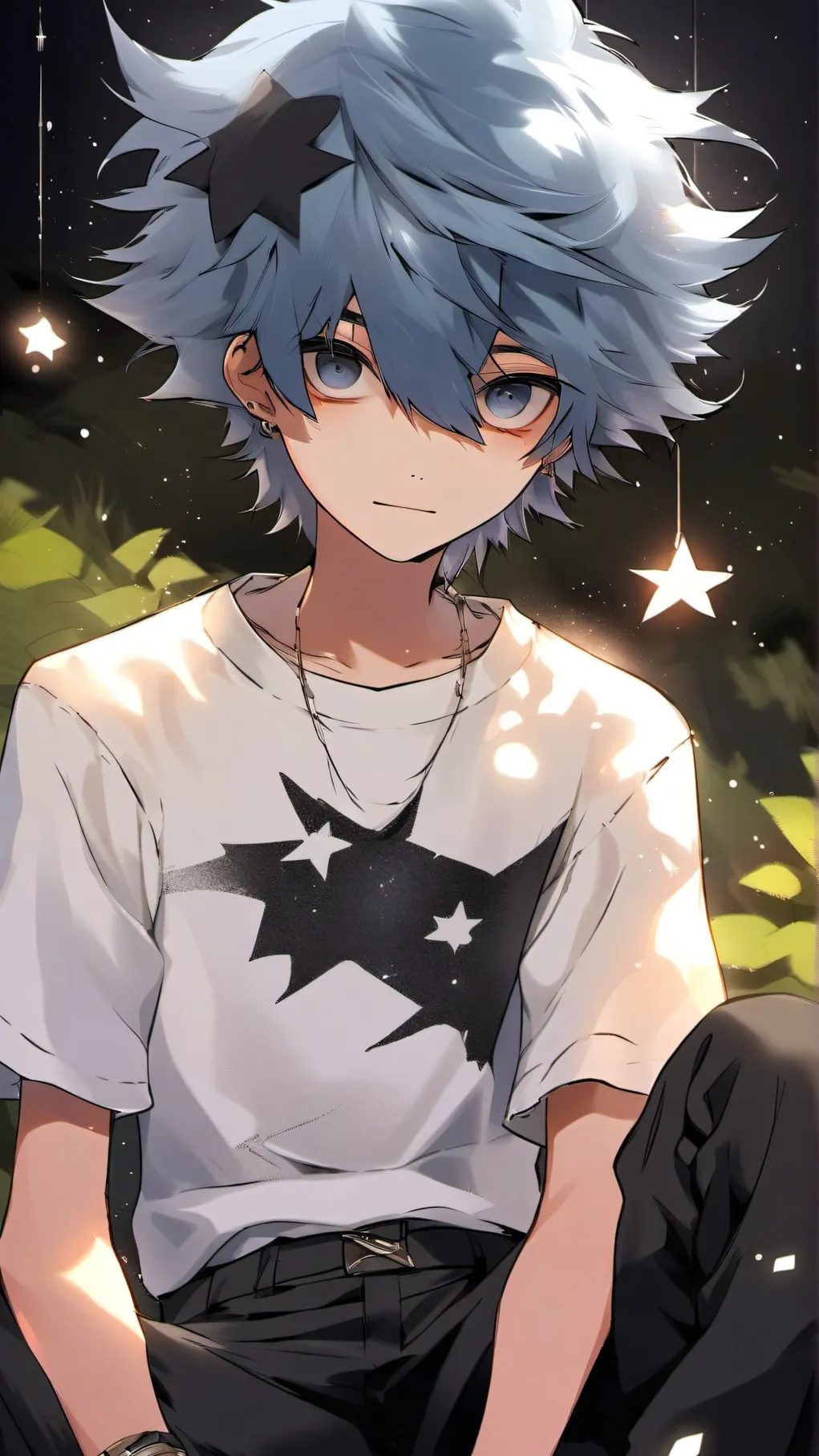 ai character: Astro (dw) (dark) background