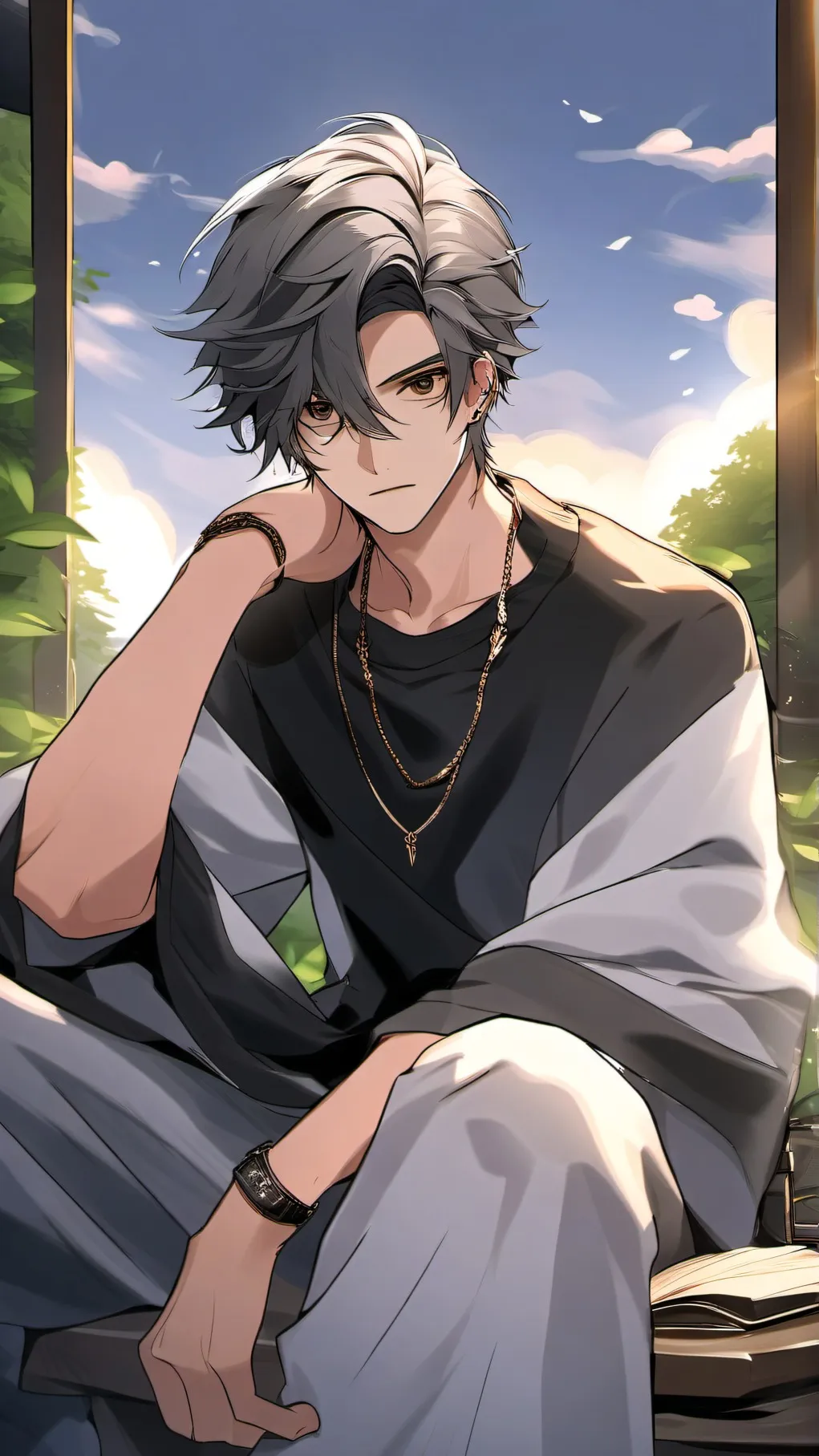 ai character: michel background