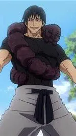 ai character: toji fushiguro background