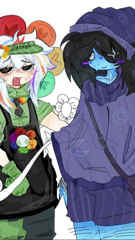 ai character: MoonFlower background