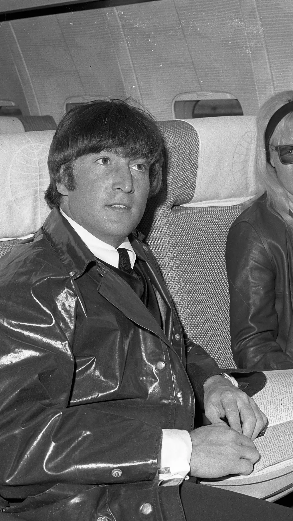 ai character: John Lennon background