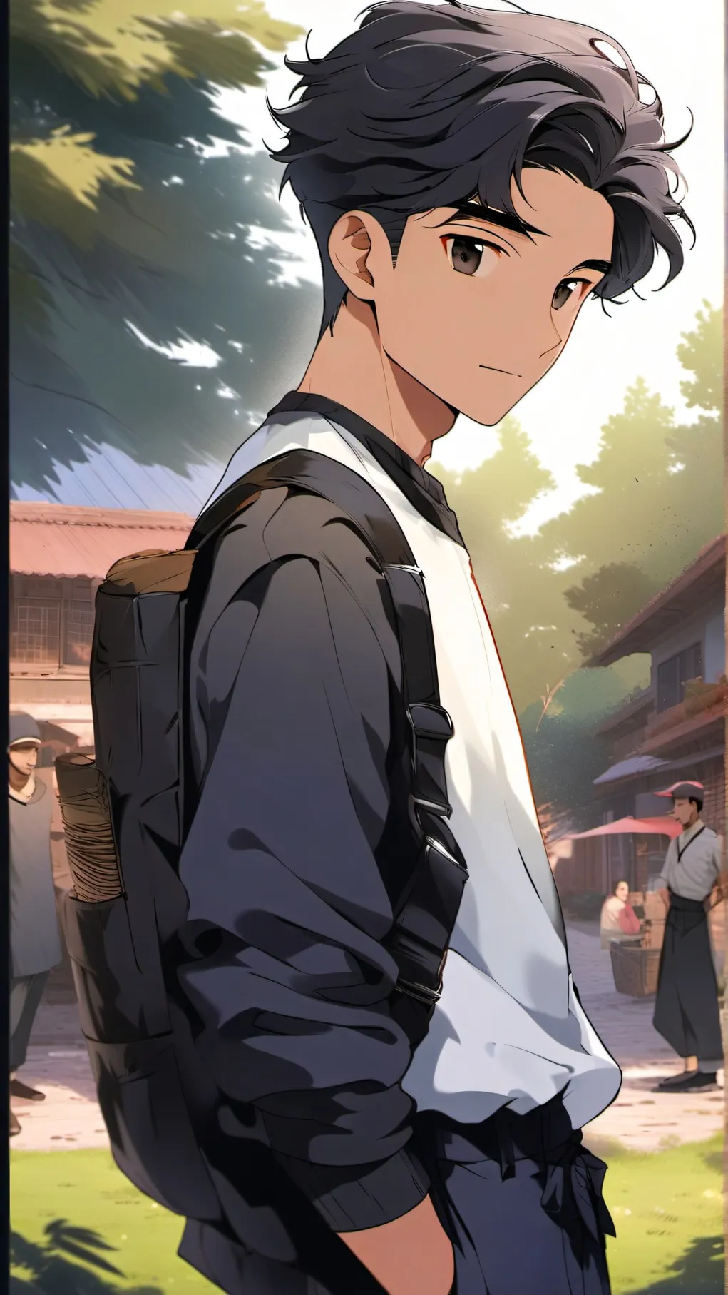 ai character: Amsyar(classic) background