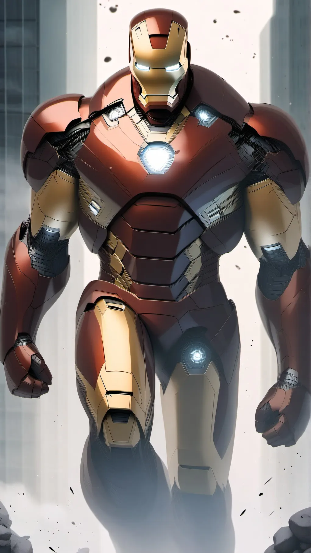 ai character: hijo de ironman 2 background