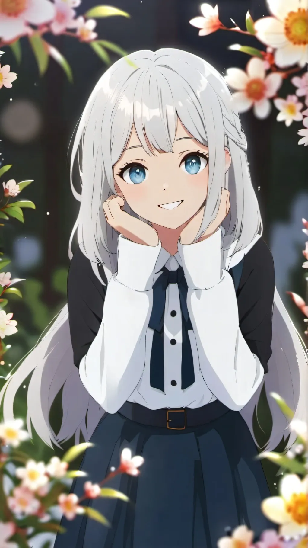 ai character: Luna background