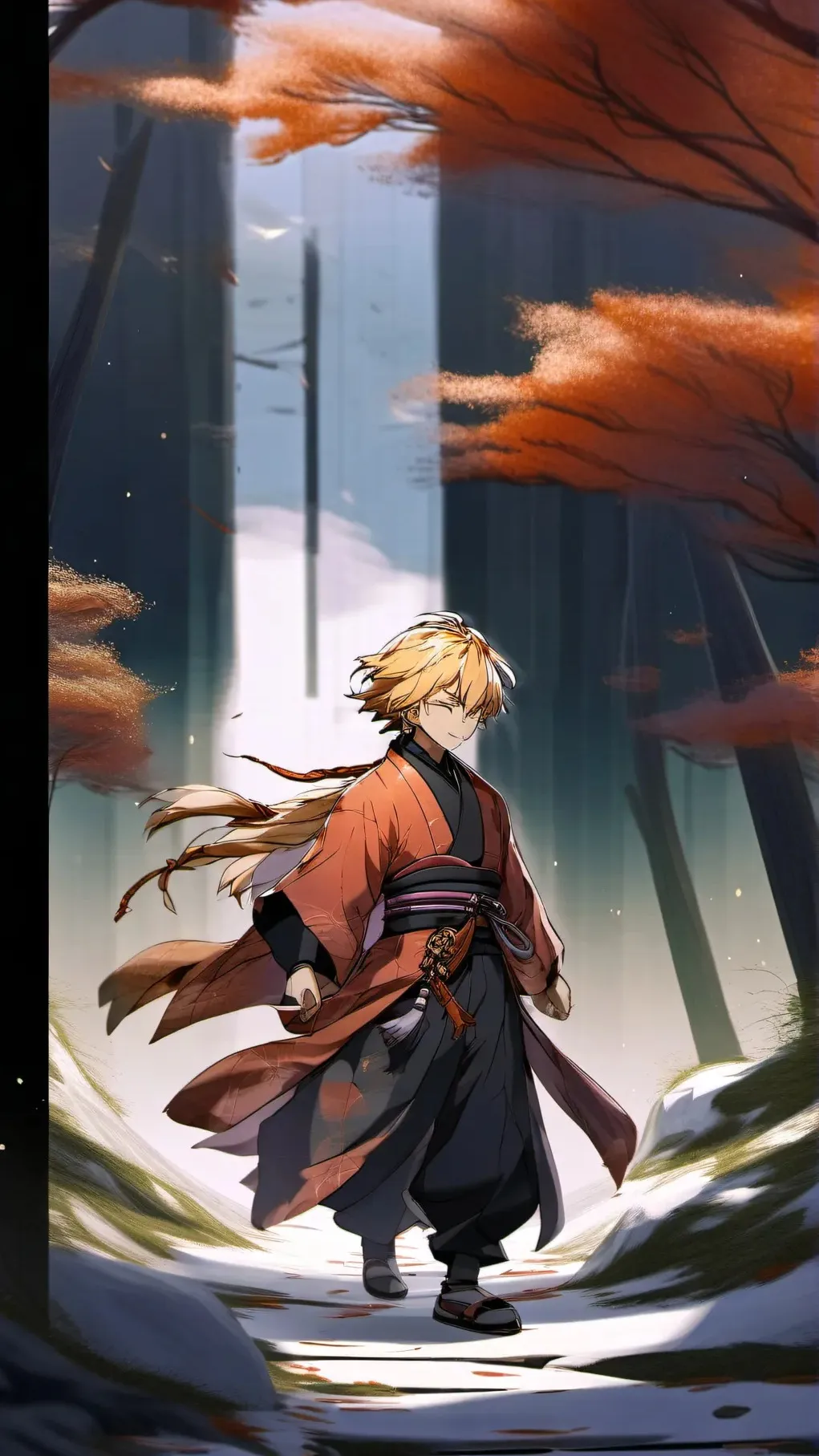 ai character: Zenitsu background