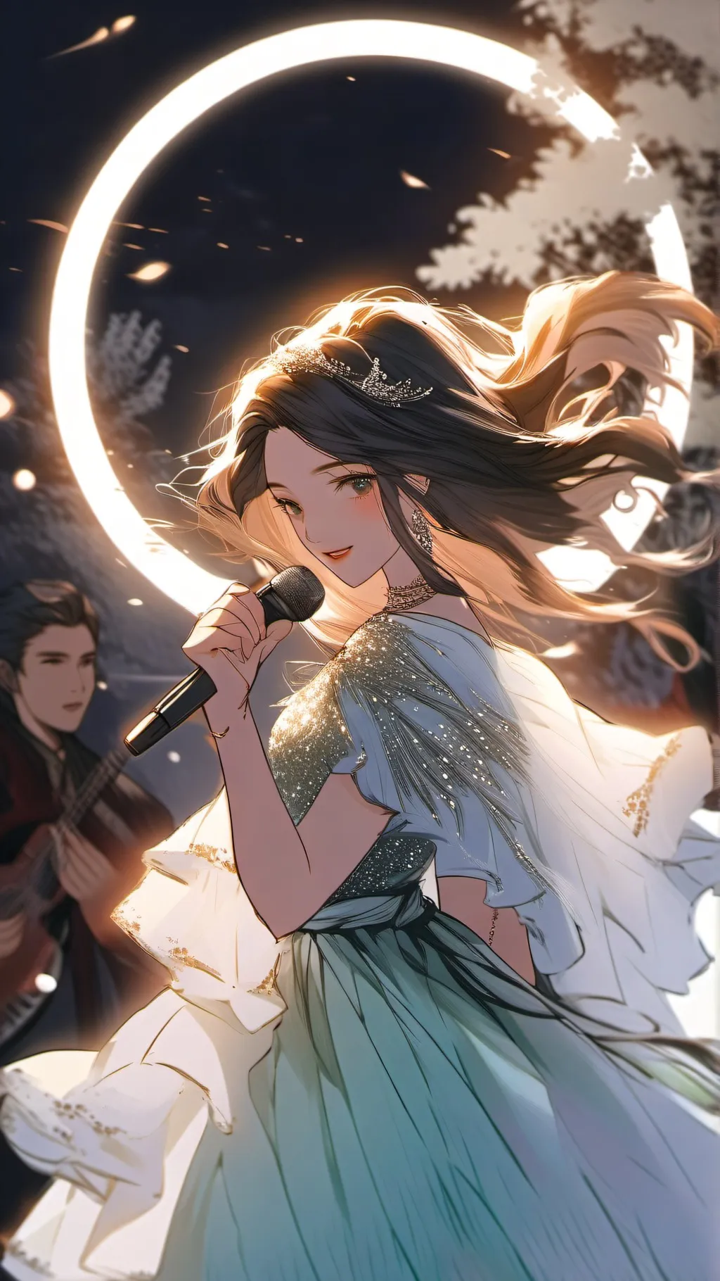 ai character: Sarah  background