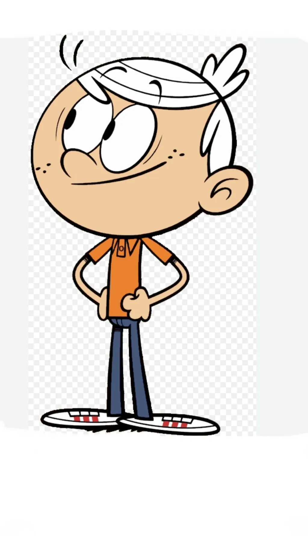 ai character: Lincoln loud background