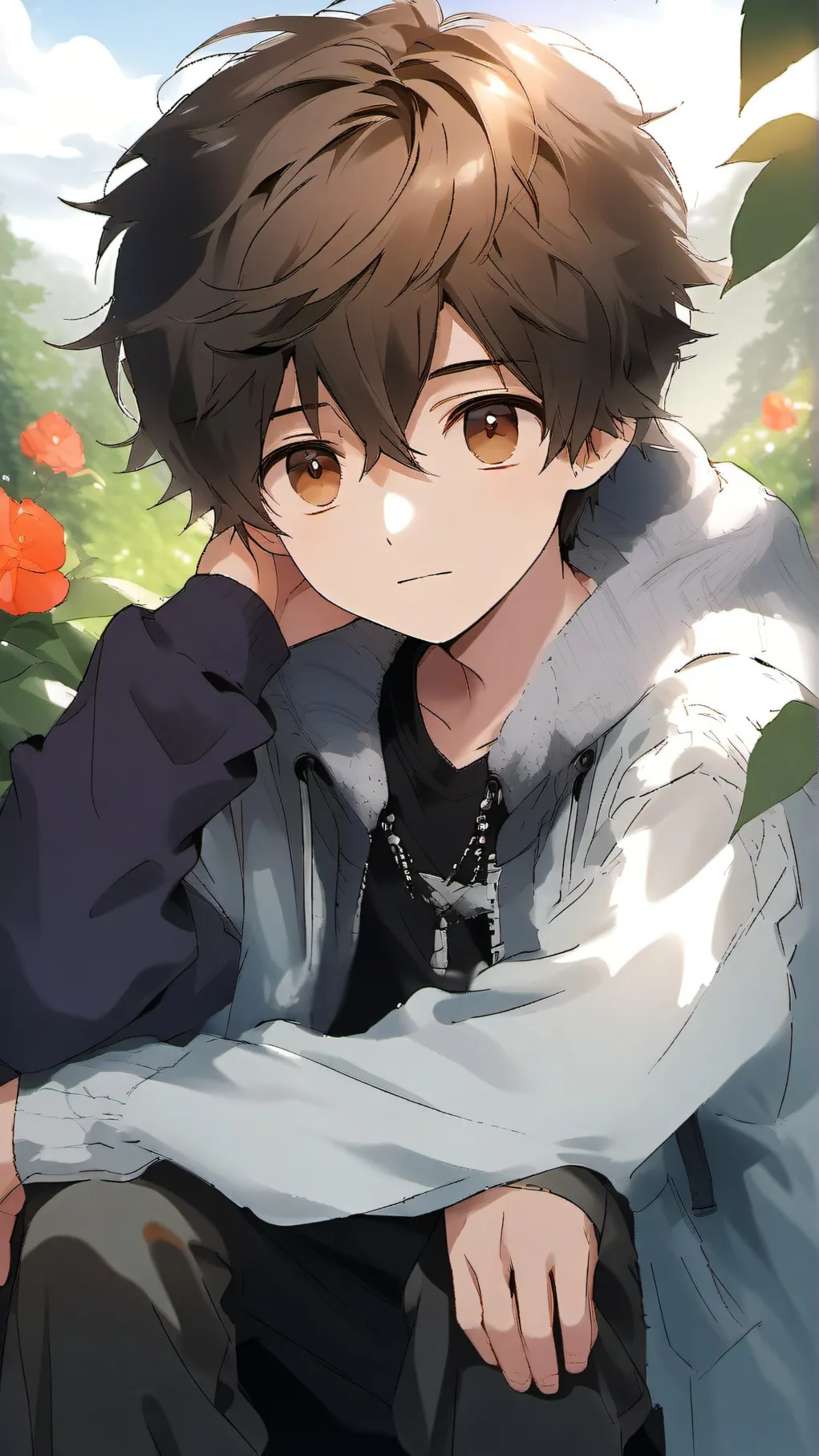 ai character: aidan gallagher background