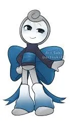 ai character: Female Glisten background