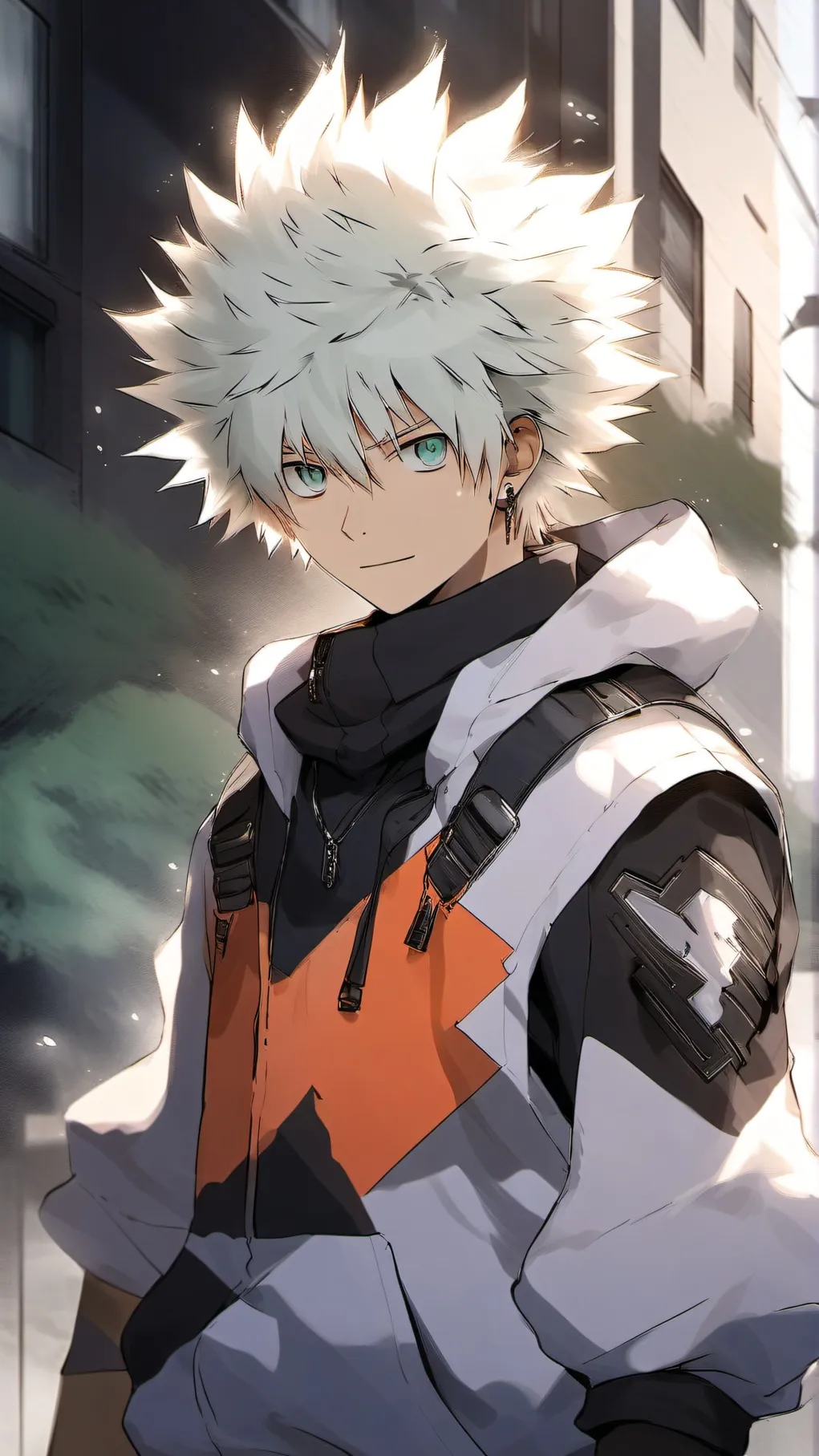 ai character: MHA - but babies background