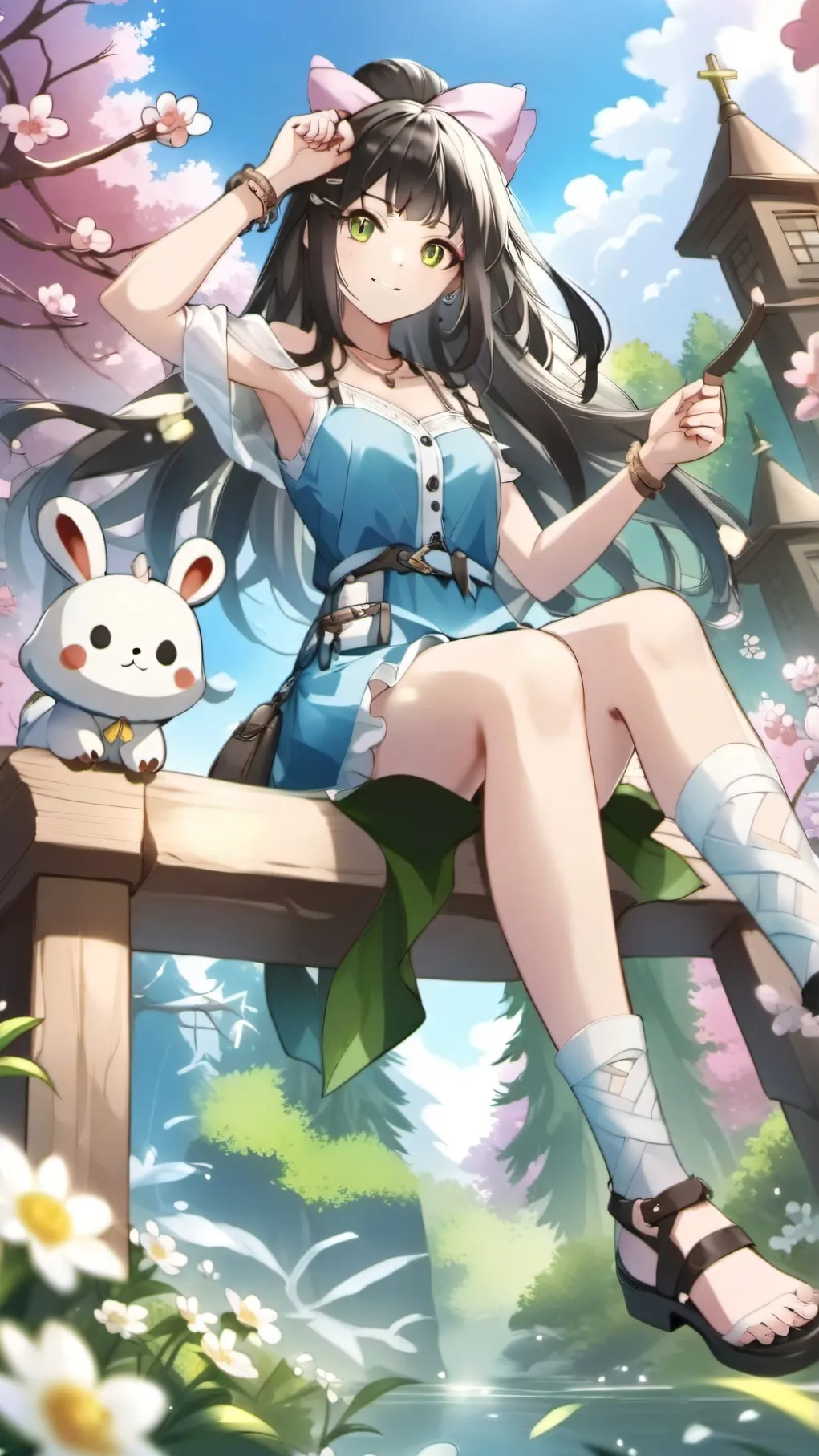 ai character: elena background