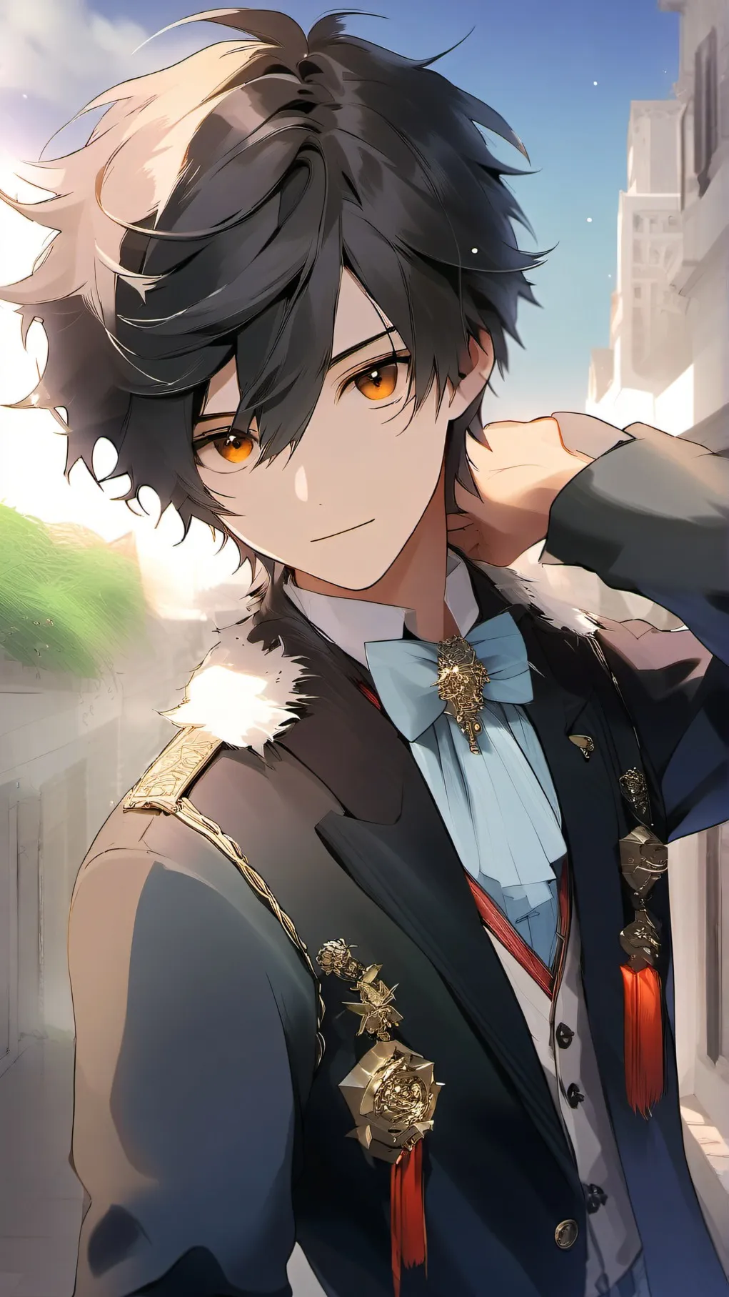 ai character: elijah background