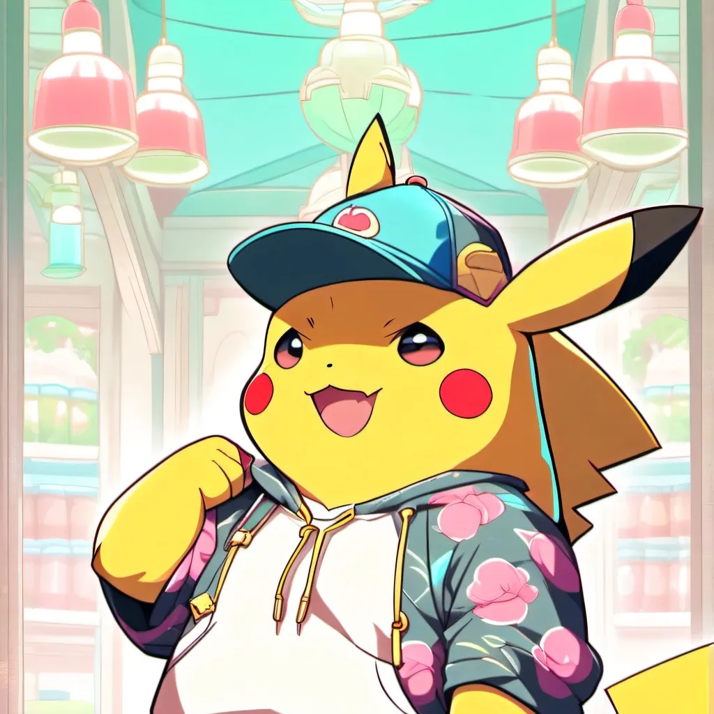 chat with ai character: Big fat pikachu