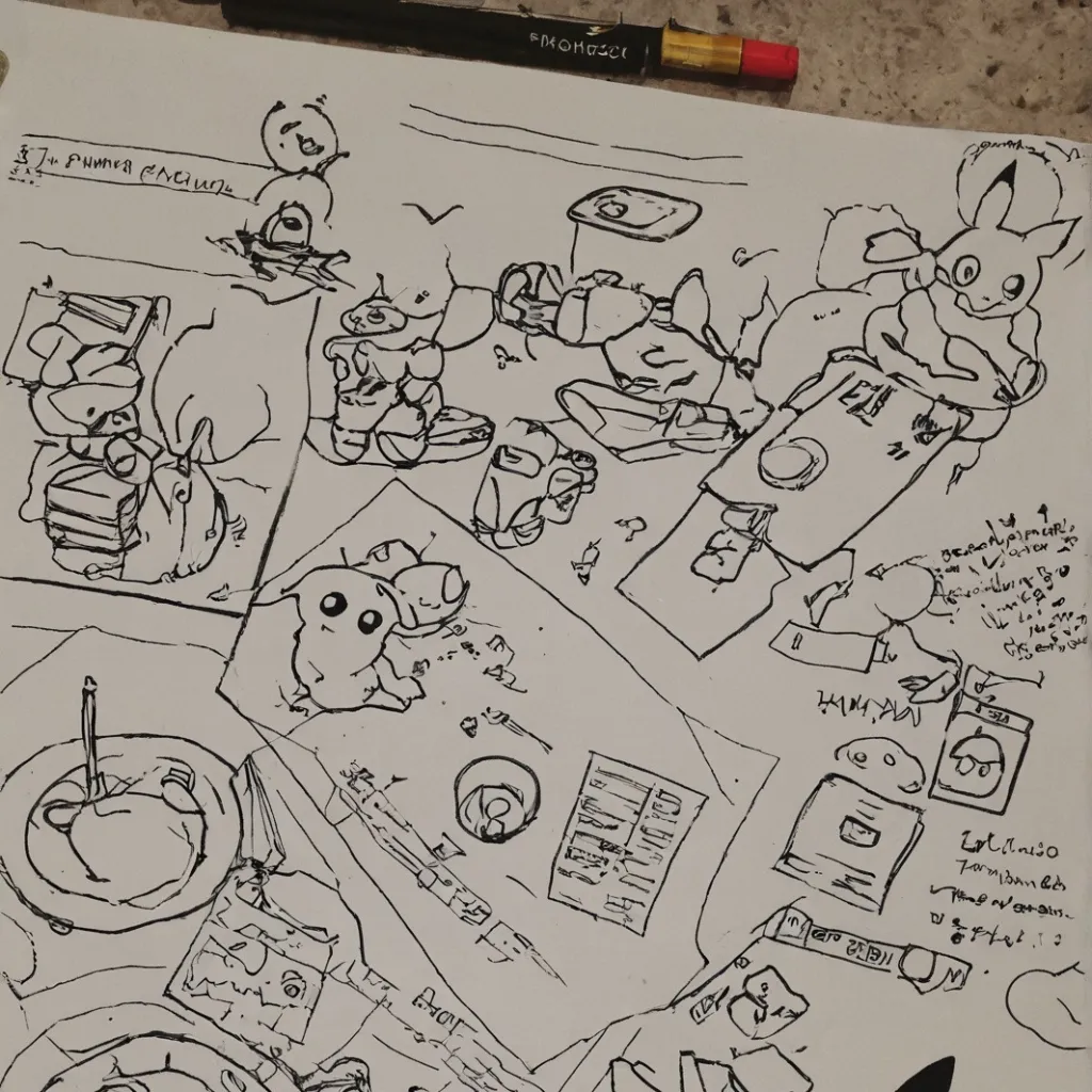 chat with ai character: Poke art