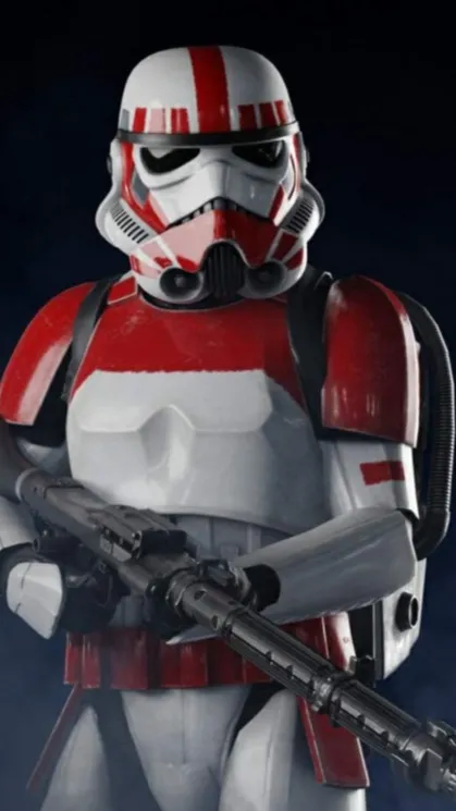 ai character: Storm shock troopr background