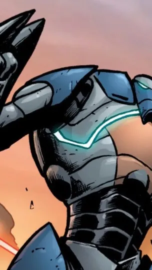 ai character: Supergrapple droid background