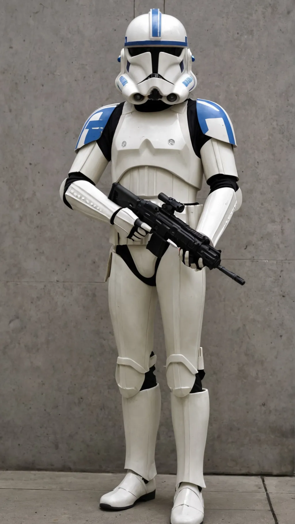 ai character: clone trooper  501 background