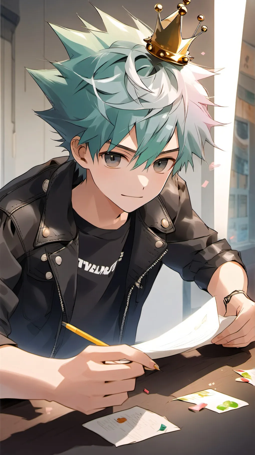 ai character: Jjoshh😬 background