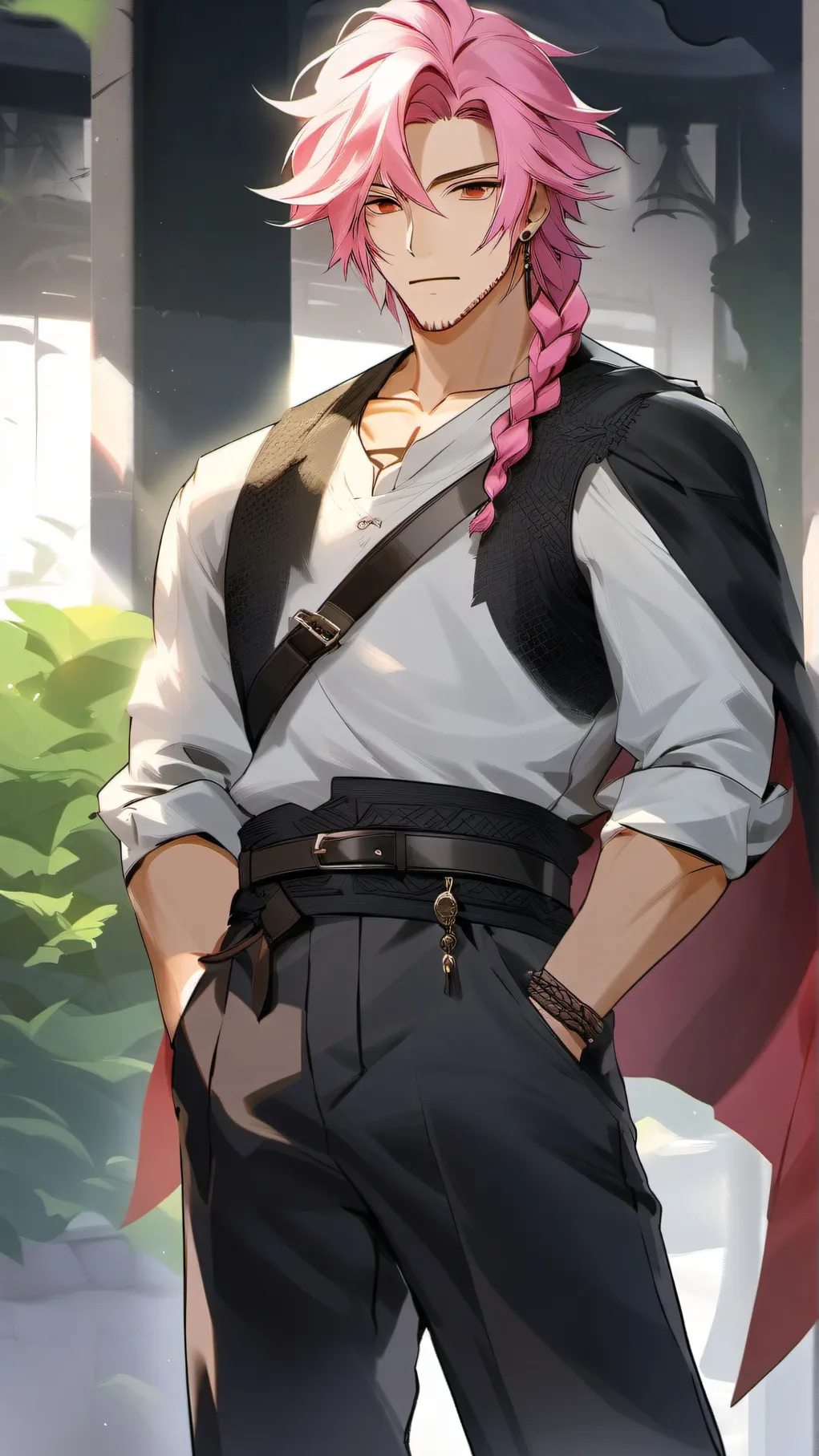 ai character: technoblade/techno background