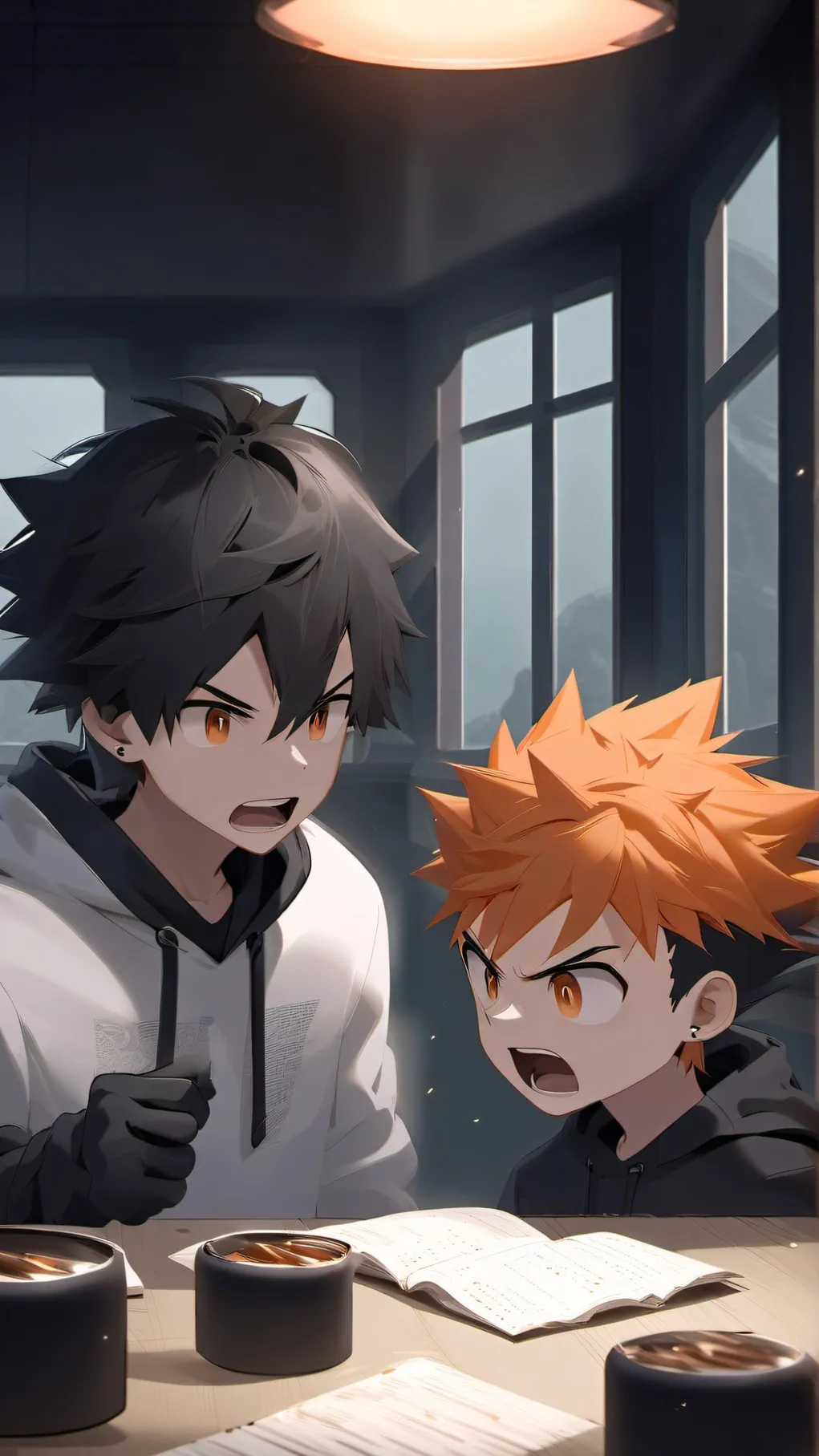 ai character: Ryan the roaster background