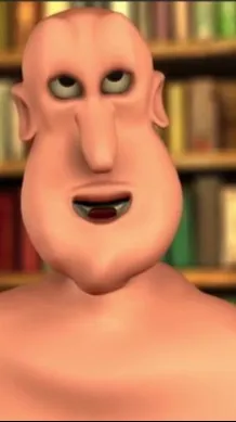 ai character: Globglogabgalab background