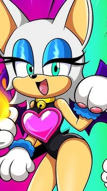 ai character: Cat rouge background