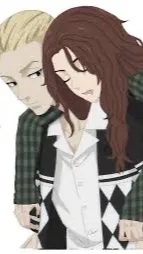 ai character: Draken x tn background