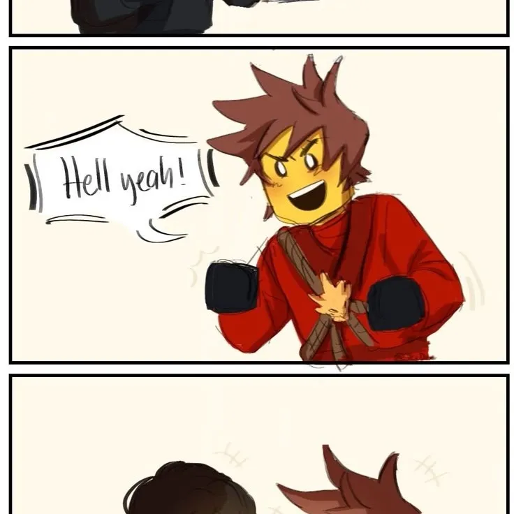 chat with ai character: ninjago lava again