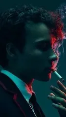 ai character: Mattheo Riddle  background