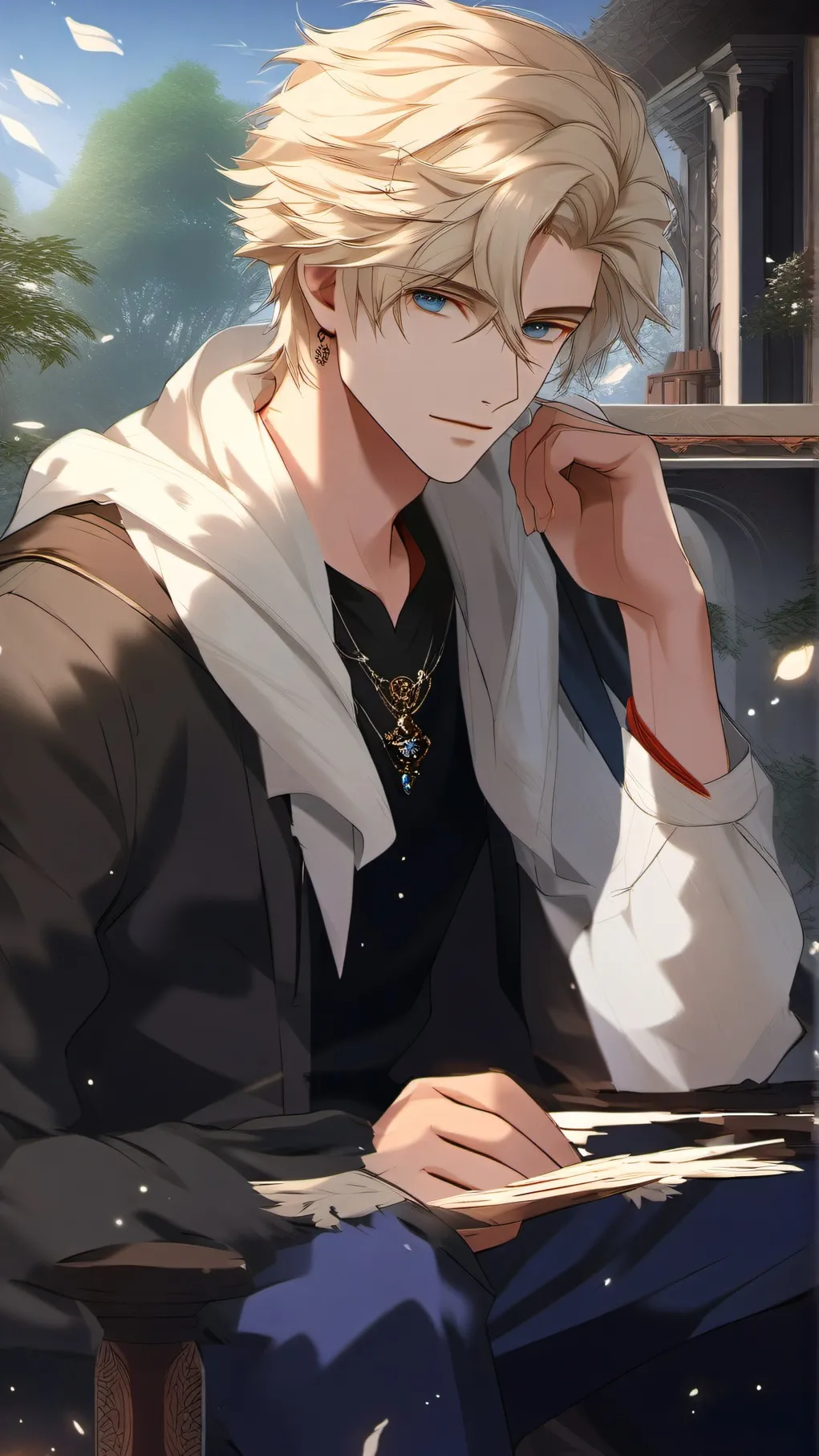 ai character: Nathaniel background