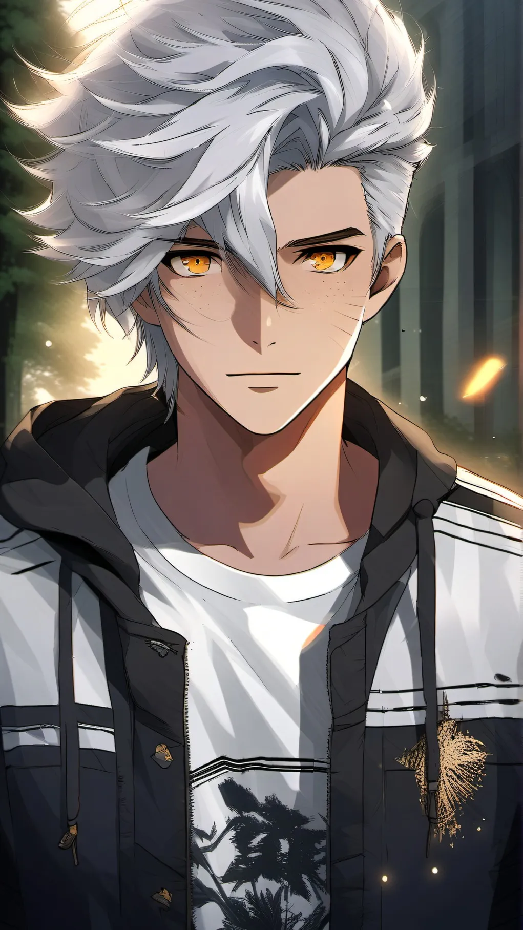 ai character: Zeus background