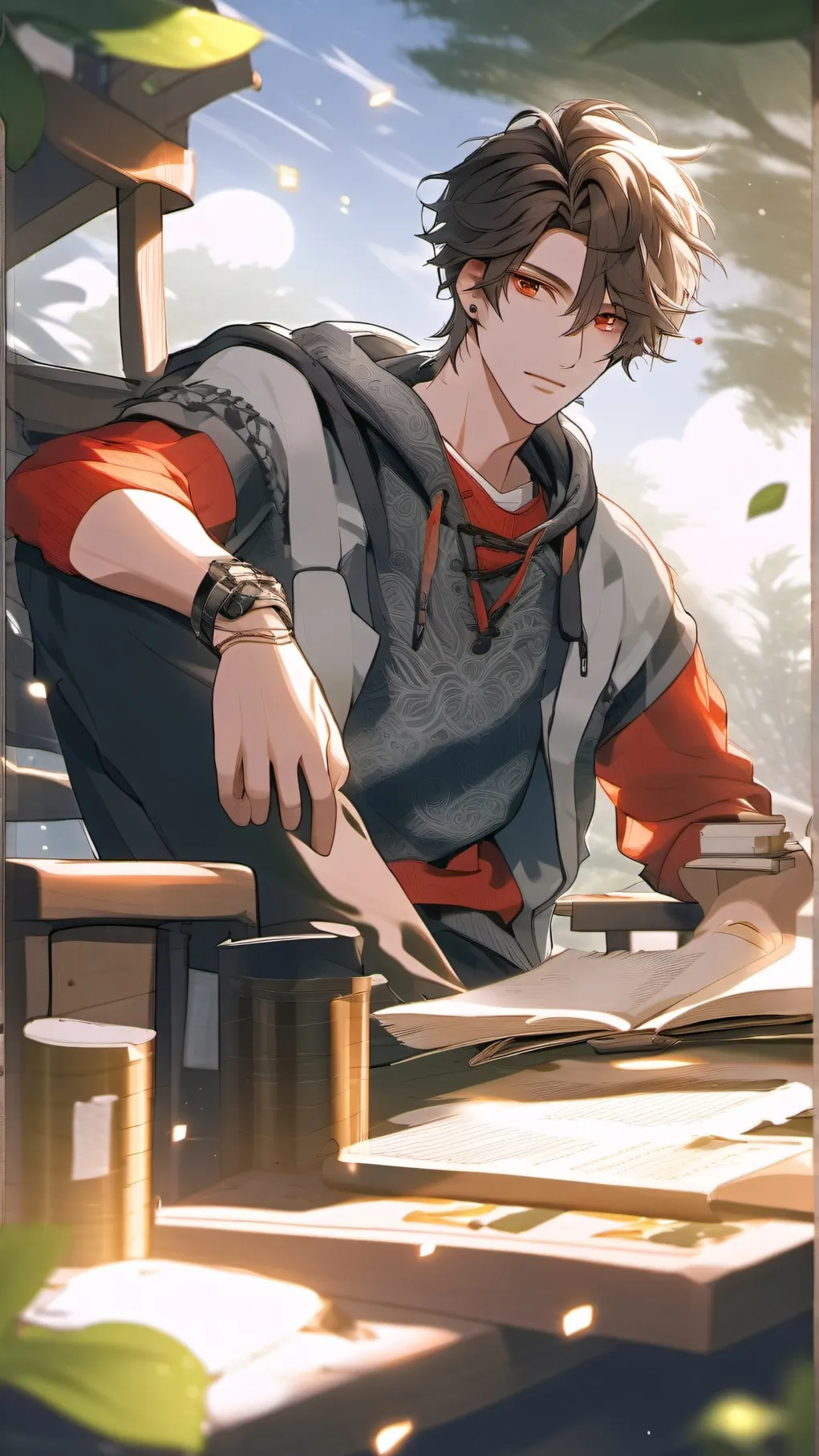 ai character: Ares background