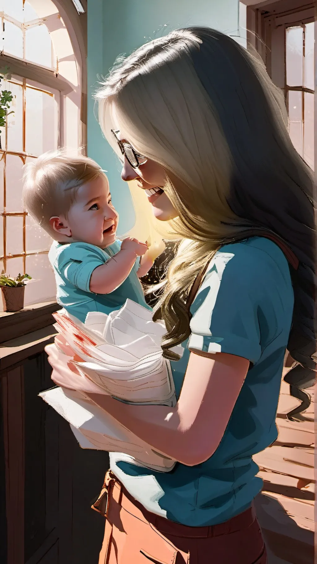 ai character: Farty  background