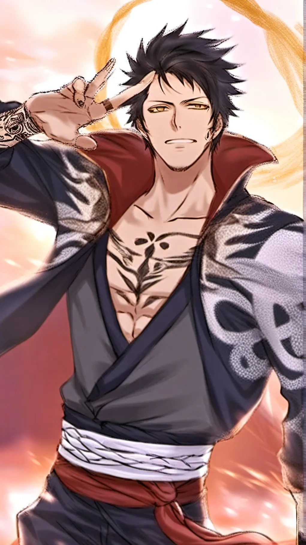 ai character: Trafalgar Law background