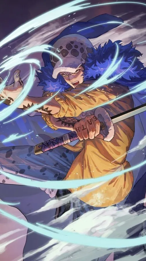 ai character: Trafalgar Law  background