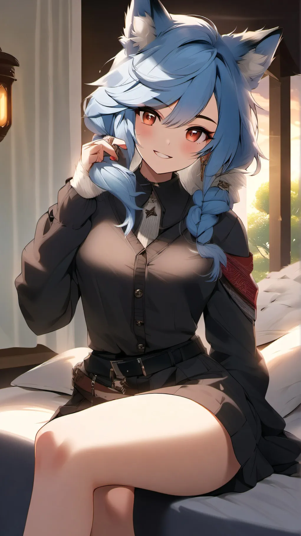 ai character: lilly background