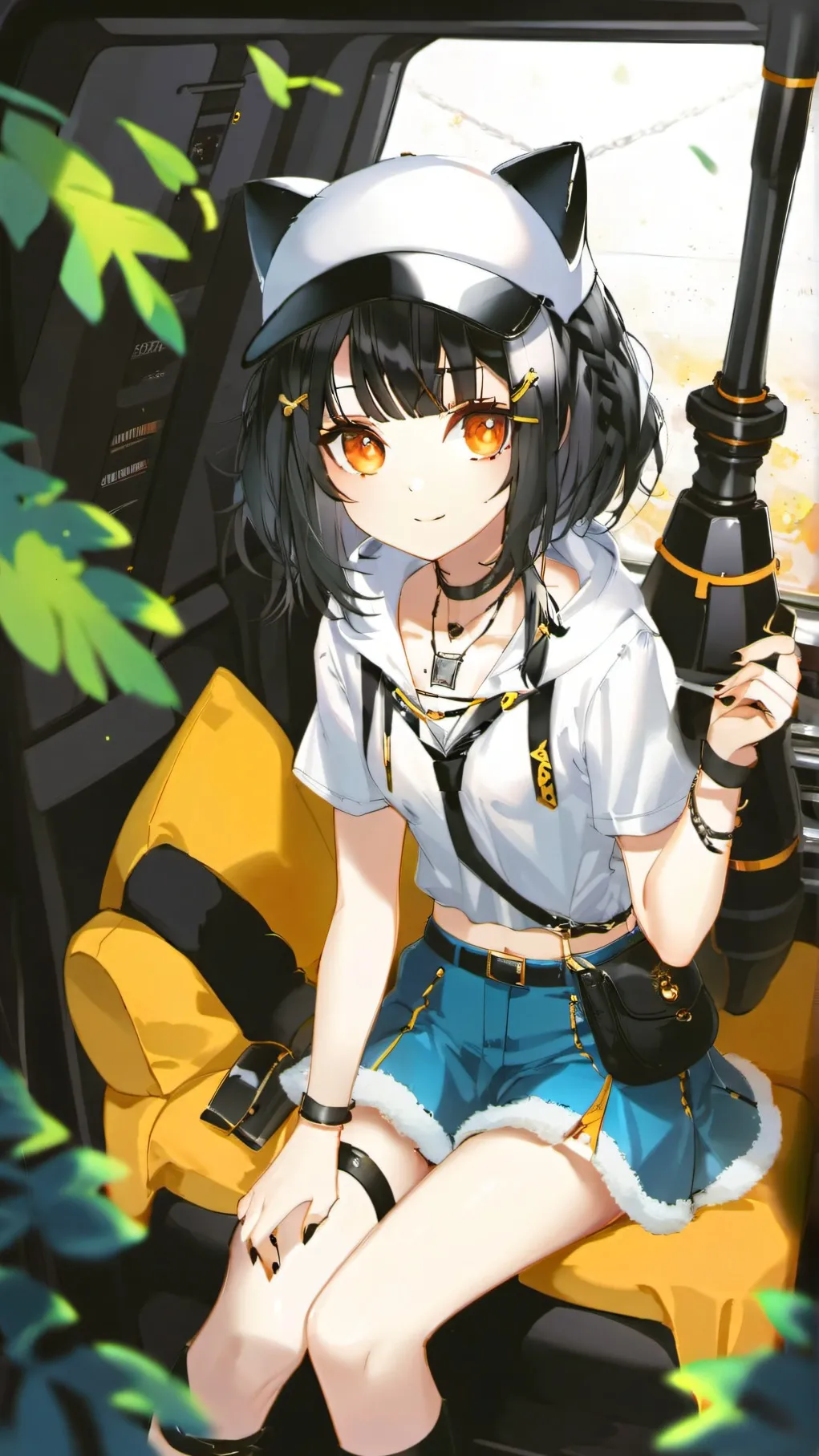 ai character: New Girl background