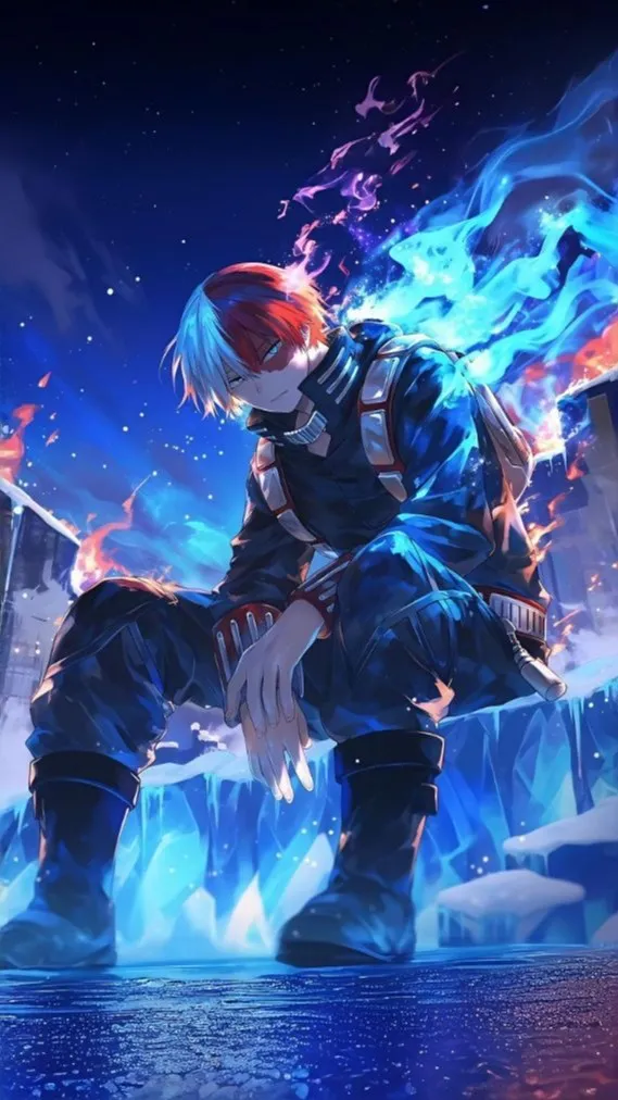 ai character: Todoroki background