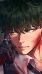 ai character: Villain Deku background