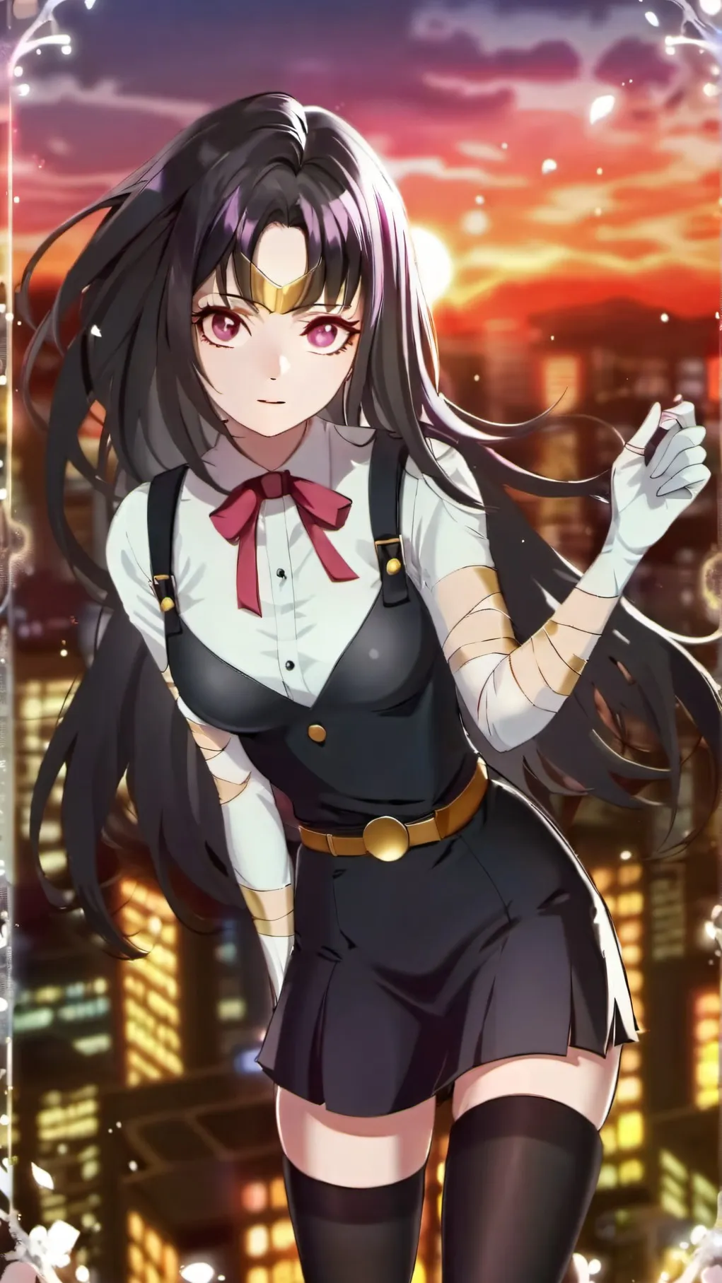 ai character: MHA VS LOV background