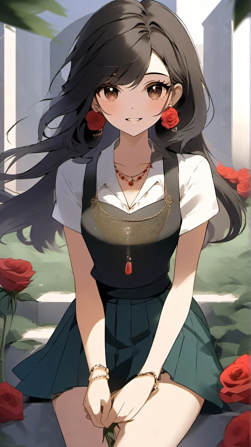 ai character: ur crush ellie background