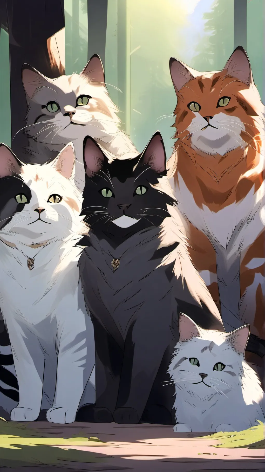 ai character: Forest Clan background