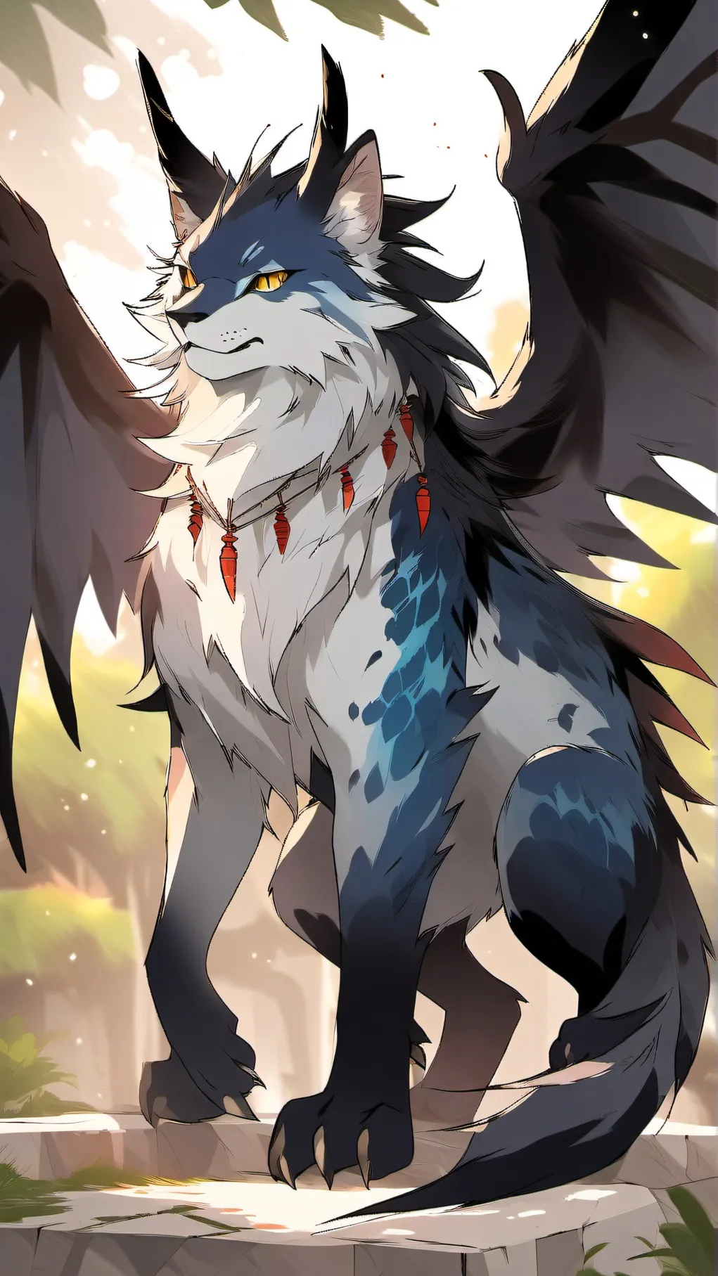 ai character: Midgnight background